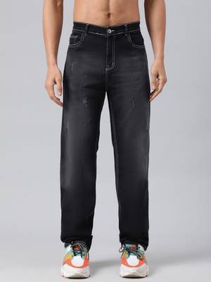 KOTTY Regular Men Black Jeans