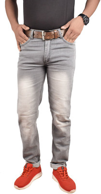 IndiForce Slim Men Grey Jeans