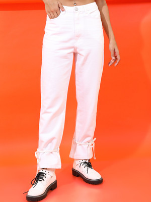 Tokyo Talkies Regular Women White Jeans