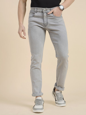 STUDIO NEXX Tapered Fit Men Grey Jeans