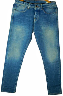 Greatech Relaxed Fit Men Blue Jeans