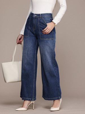 French Connection Tapered Fit Women Blue Jeans