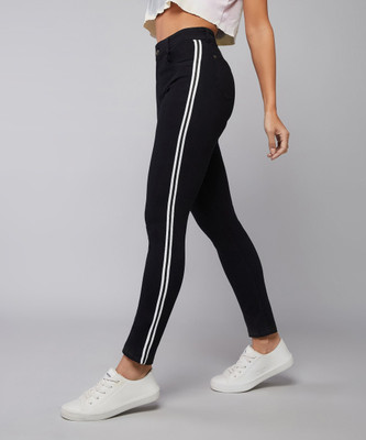 DOLCE CRUDO Skinny Women Black Jeans