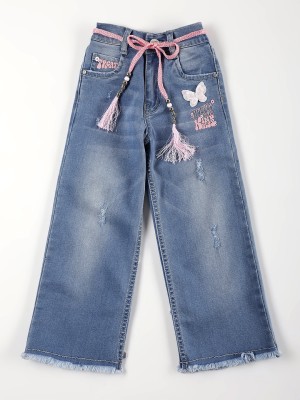 macwin Relaxed Fit Girls Blue Jeans