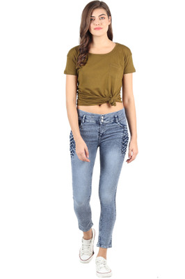 SQS Skinny Women Light Blue Jeans