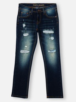 Pepe Jeans Slim Boys Dark Blue Jeans