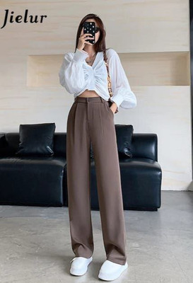 Kidoferia Comfort Fit Women Brown Trousers