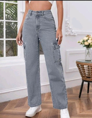 Aj collection Boyfriend Women Grey Jeans