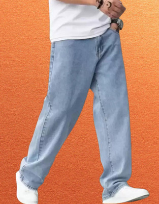 DASHING FIT Boyfriend Men Blue Jeans