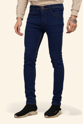 Lzard Slim Men Blue Jeans