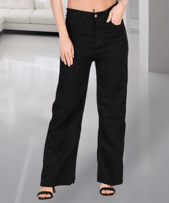 NEUNK Regular Women Black Jeans