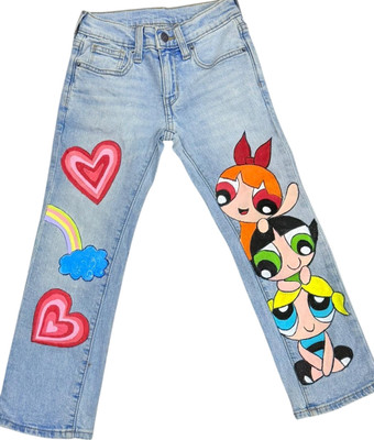 Hop Regular Girls Multicolor Jeans