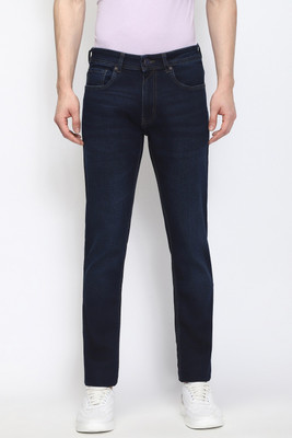 PETER ENGLAND Tapered Fit Men Dark Blue Jeans