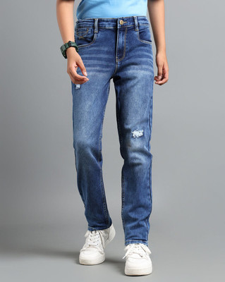 Under Fourteen Only Slim Boys Blue Jeans