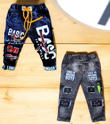 EASTWARDS Relaxed Fit Baby Boys Blue Jeans(Pack of 2)