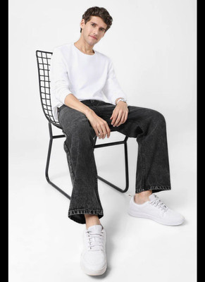EVERGREEN ENTERPRISE Straight Fit Men Grey Jeans