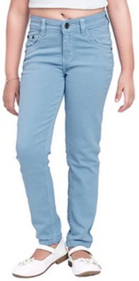 ADBUCKS Regular Girls Blue Jeans