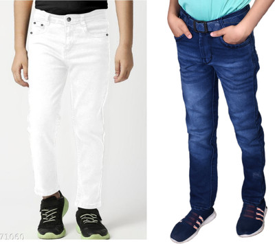 Fandom Collection Regular Boys Multicolor Jeans(Pack of 2)