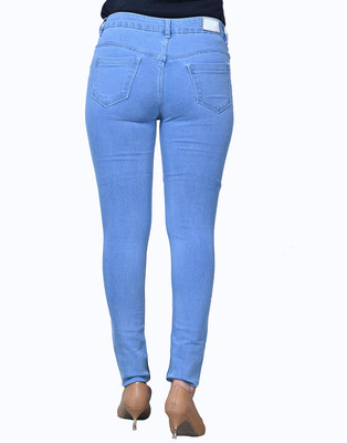 AADVI FASHION Skinny Women Light Blue Jeans