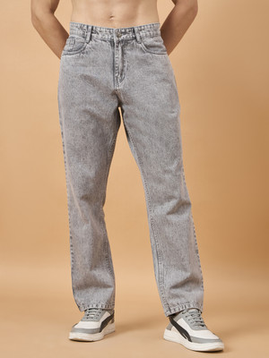 STUDIO NEXX Loose Fit Men Grey Jeans