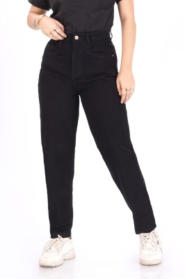 zayla Loose Fit Women Black Jeans