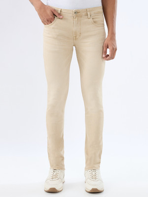 Spykar Slim Men Brown Jeans