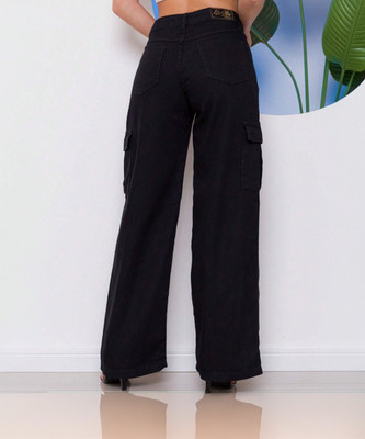 NUCOUTHS Regular Women Black Jeans