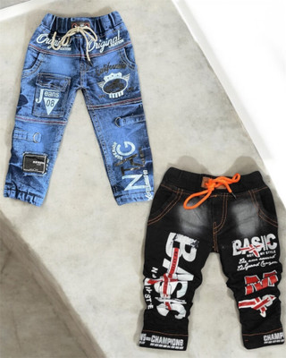 EASTWARDS Relaxed Fit Baby Boys Blue Jeans(Pack of 2)