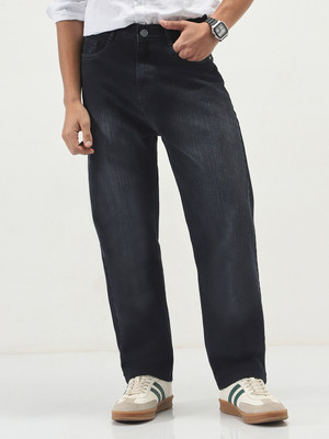 Urbano Fashion Loose Fit Men Black Jeans