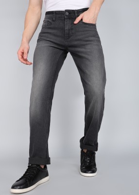 BEING HUMAN Straight Fit Men Grey Jeans