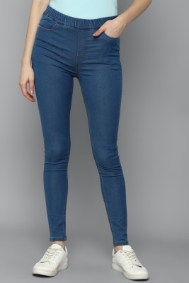Allen Solly Slim Women Dark Blue Jeans