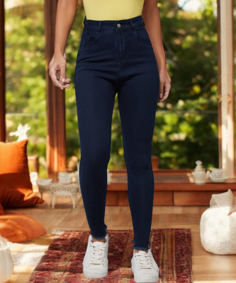 DOLCE CRUDO Skinny Women Dark Blue Jeans