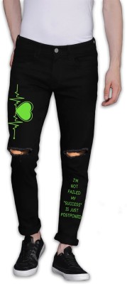 Star4well Slim Men Black, Green Jeans