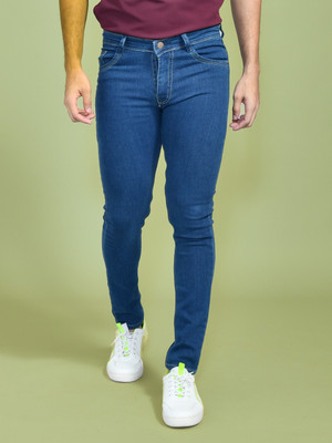 DEVIOUS Boyfriend Men Blue Jeans