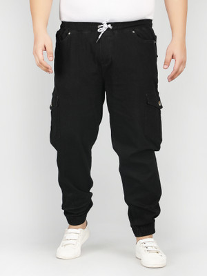 XL Wear Jogger Fit Men Black Jeans