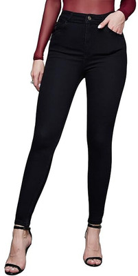 Nayra Fashion Skinny Women Black Jeans