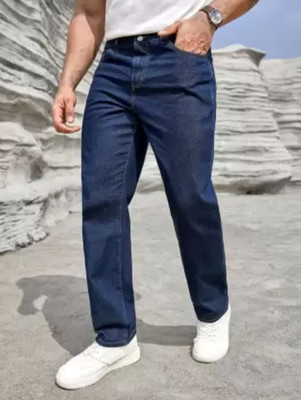 Moda Rapido Loose Fit Men Dark Blue Jeans