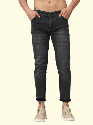 BEG FASHION Slim Men Dark Grey Jeans