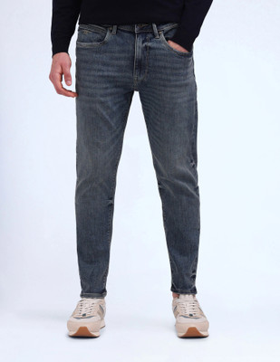 FLYING MACHINE Tapered Fit Men Blue Jeans