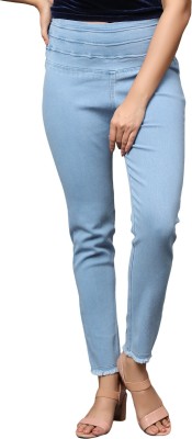AngelFab Skinny Women Light Blue Jeans