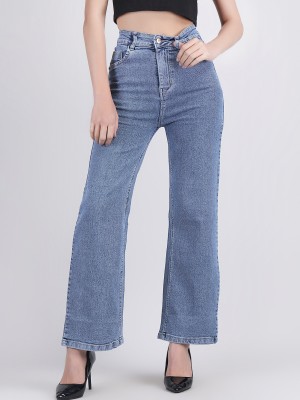 EZIA OUTFIT Flared Women Blue Jeans