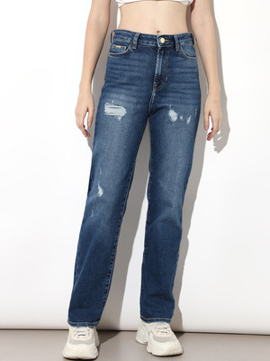 ONLY Straight Fit Women Blue Jeans