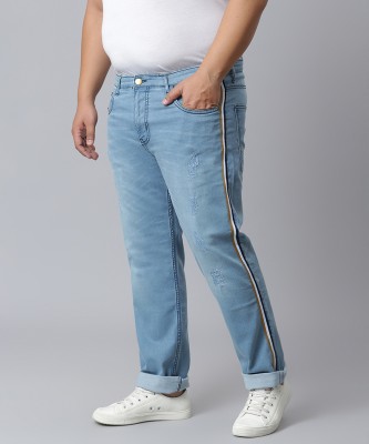 Instafab Plus Regular Men Blue Jeans