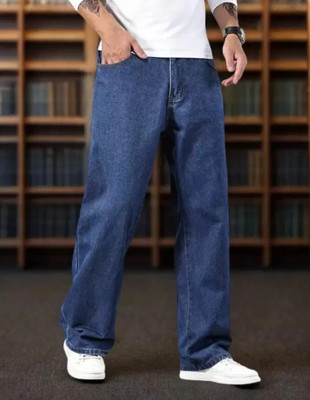 Playfeel Regular Men Dark Blue Jeans