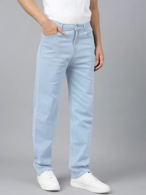 Jeancherry Boyfriend Men Light Blue Jeans