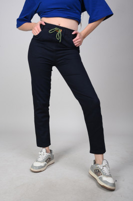 Maniere Creations Boyfriend Women Blue Jeans