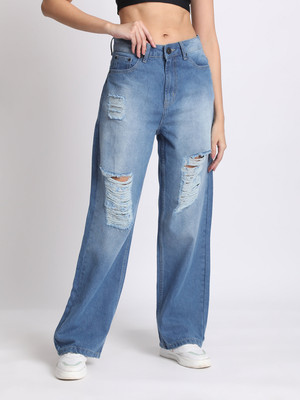 Roadster Straight Fit Women Blue Jeans