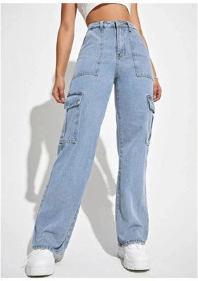 Vivda Flared Women Light Blue Jeans