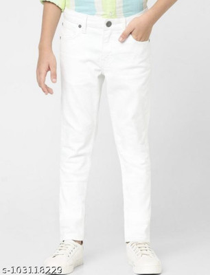 Fandom Collection Regular Men White Jeans