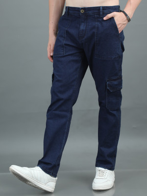 Paul Street Relaxed Fit Men Dark Blue Jeans